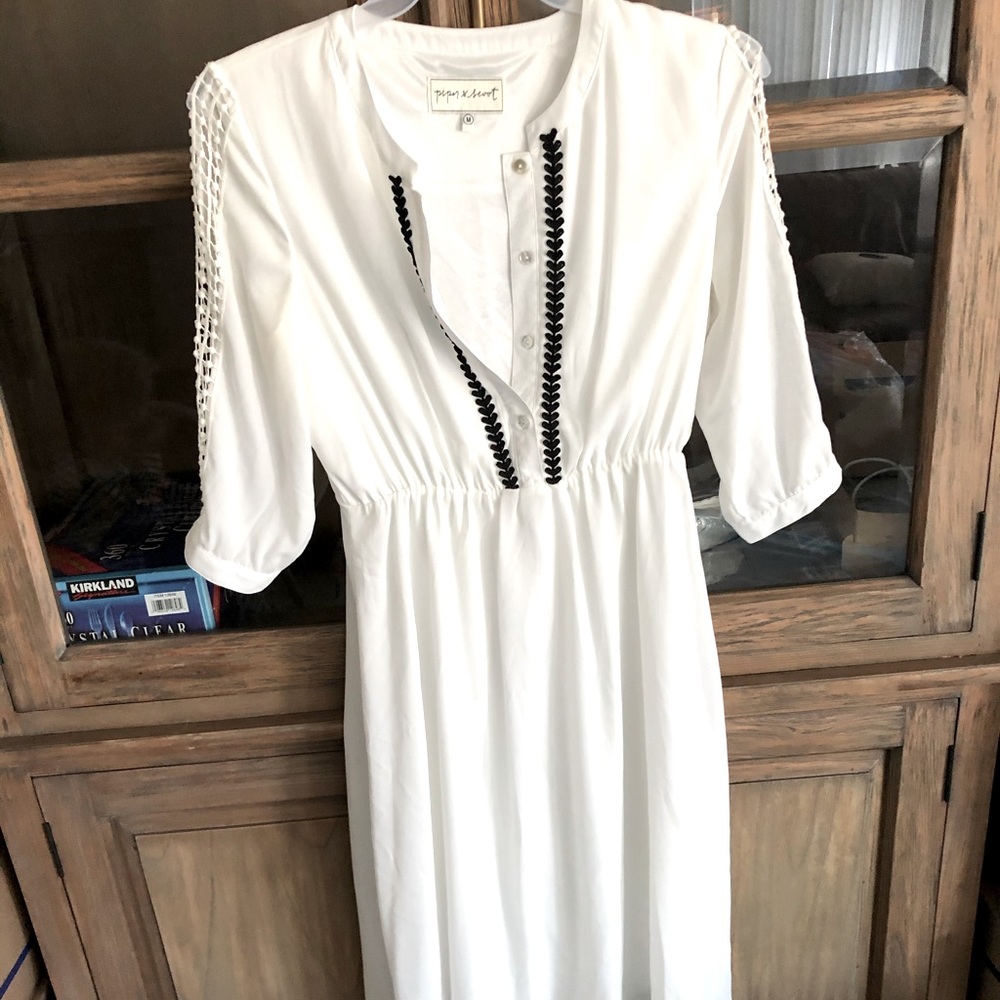 White dress